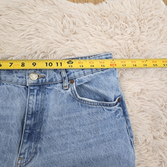 Zara Light Blue Straight Leg Jeans - Picture 3 of 13